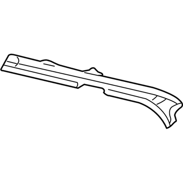 Ford 7A2Z-78513A30-A Roof Rail, Passenger Side