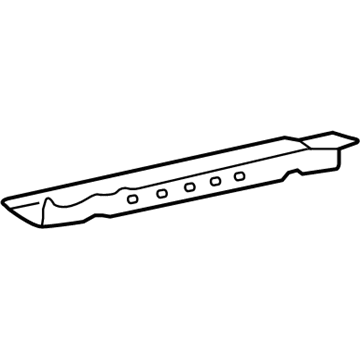 Ford 7A2Z-7840484-A Rear Header, Front