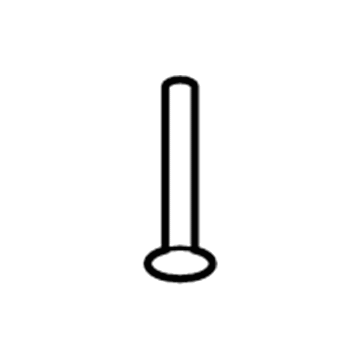 Ford -W502564-S424 Sunvisor Screw
