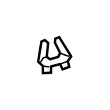 Ford -N803685-S424 Sunvisor Nut