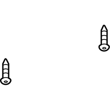 Ford -W502564-S424 Grip Handle Screw