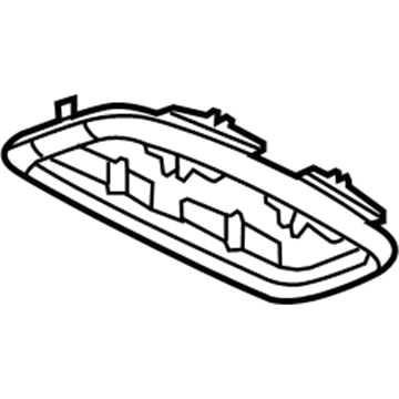 Ford 3S7Z-13733-BA Reading Lamp Assy Bezel