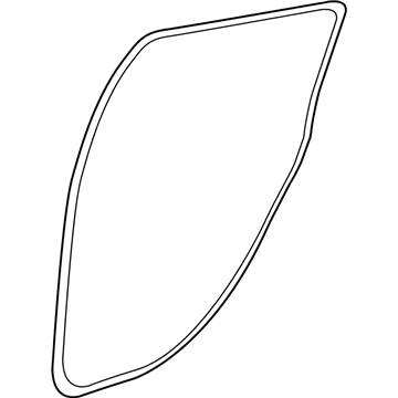 Ford 1L2Z-7825324-AA Weatherstrip, Passenger Side