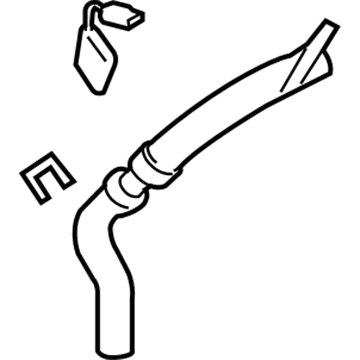 Ford DM5Z-18N344-C Outlet Hose