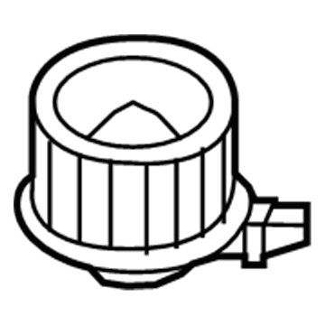 Ford 7L1Z-19805-D Blower Motor, Front
