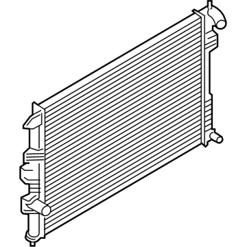 Lincoln Radiator - L1MZ-8005-K