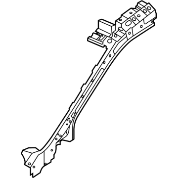 Ford LK4Z-6102525-A Inner Windshield Pillar, Upper Driver Side