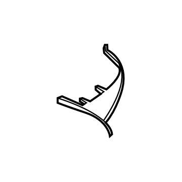 Ford BK3Z-61672A40-A Lower Reinforcement Insulator