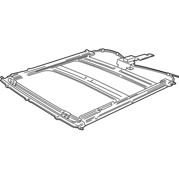 Lincoln XL1Z-78502C22-A Frame Assembly