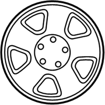 2004 Ford F-150 Heritage Spare Wheel - YL1Z1007BA