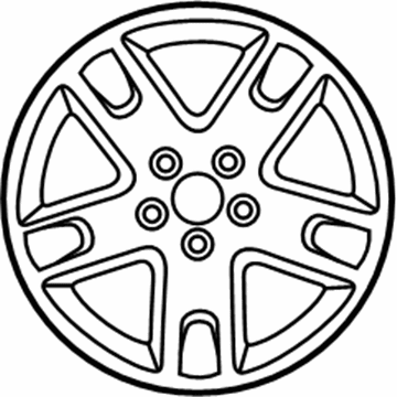 2004 Ford F-150 Heritage Spare Wheel - 2L3Z-1007-AA
