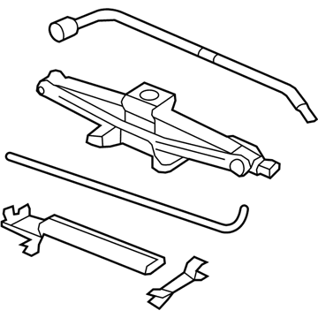 Ford 9L8Z-17080-A Jack Assembly
