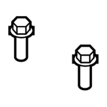 Ford -W708004-S437M Mount Bracket Bolt