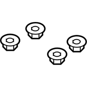 Ford -W700791-S300 Mount Bracket Nut