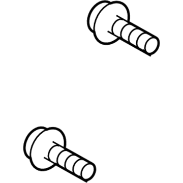 Ford -W716735-S437 Water Pump Assembly Mount Bolt