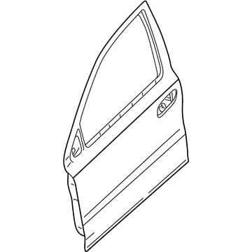 Ford 6G1Z-5420124-A Door Shell