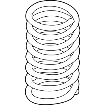 Ford BV6Z-5560-B Coil Spring, Rear