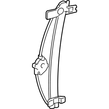Lincoln Window Regulator - 6W1Z-5423201-AA