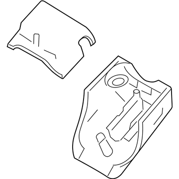 Mercury Steering Column Cover - 8G1Z-3530-AA