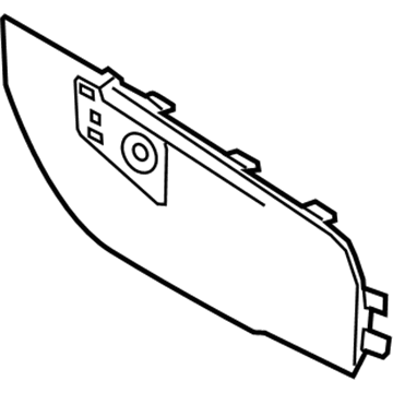 Ford F1EZ-5804619-CB Side Trim, Driver Side