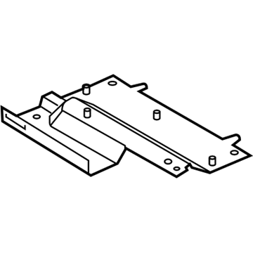 Mercury 9E5Z-54104B40-B Lower Cover Front Cover