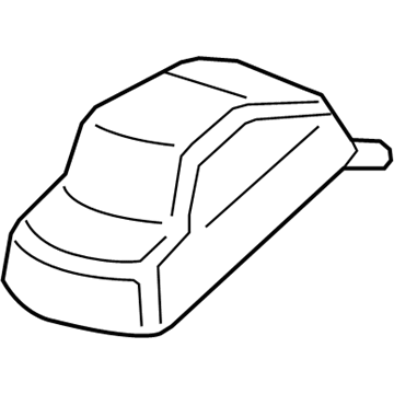 Ford HC3Z-15442-F Roof Lamp Assembly, Outer