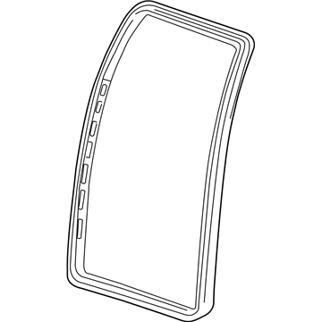 2002 Lincoln Blackwood Door Seal - YL3Z-1625324-BA