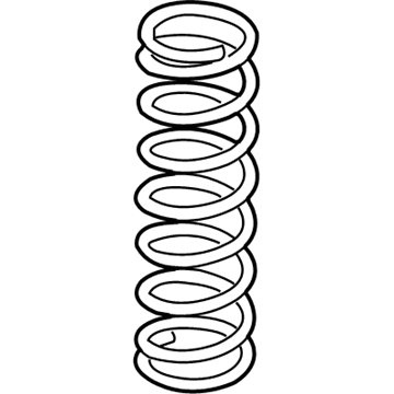 2008 Ford Focus Coil Springs - 8S4Z-5B669-F