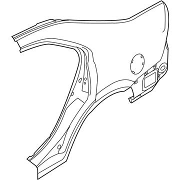 Lincoln 9H6Z-5427841-A Quarter Panel