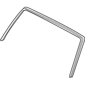 Ford YL8Z-7803144-AA Reveal Molding, Front