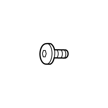 Ford -W504162-S437 Lower Trim Panel Screw