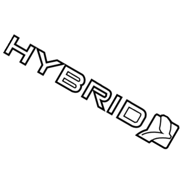 Ford Fusion Emblem - DS7Z-9942528-F