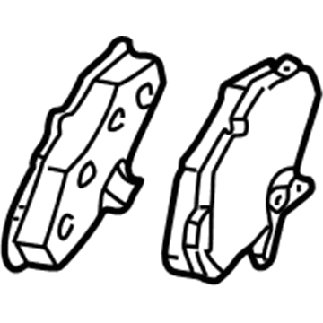 Ford 1U2Z-2V200-PA Brake Pads