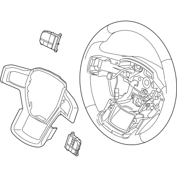 Ford F-150 Steering Wheel - ML3Z-3600-FH