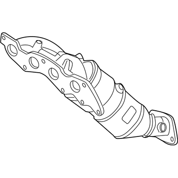 Ford Catalytic Converter - AS4Z-5G232-F