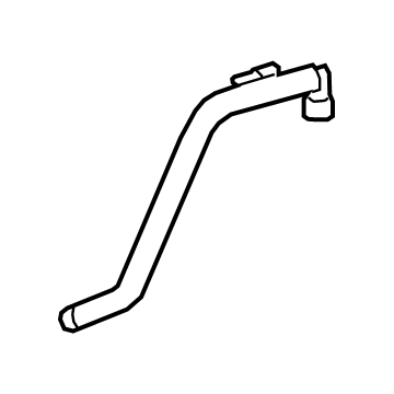 Ford Bronco PCV Hose - MB3Z-6758-D