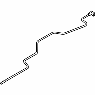 Ford Bronco PCV Hose - MB3Z-9D667-B