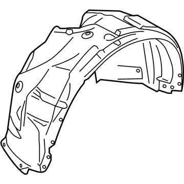 Lincoln FA1Z-16102-A Fender Liner