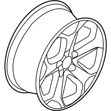 2012 Ford Edge Spare Wheel - BT4Z-1007-A