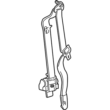 Mercury Sable Seat Belt - 6F1Z-54611B08-BC