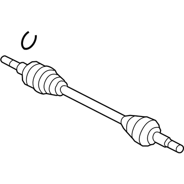 Mercury Axle Shaft - 8L8Z-4K138-A