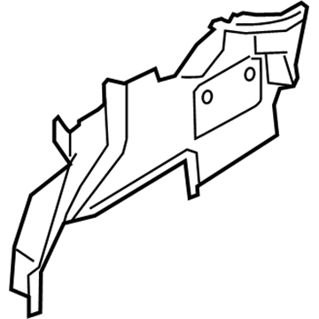 Ford DS7Z-5445423-AA Side Trim Panel, Rear Driver Side