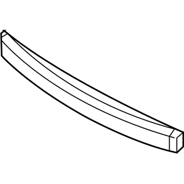 Ford DG1Z-17757-A Impact Bar, Front