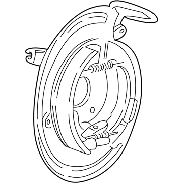 Ford 3L2Z-2B636-AA Backing Plate