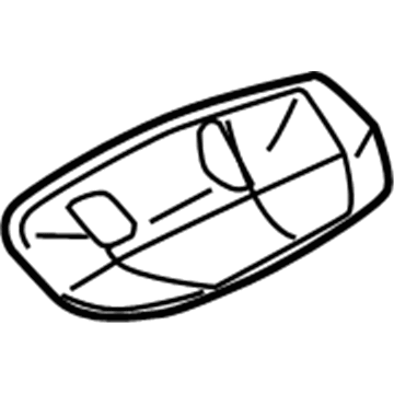 Ford YF1Z-13783-AA Dome Lamp Lens