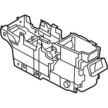 Lincoln MKX Center Console Base - EA1Z-78045A36-BA