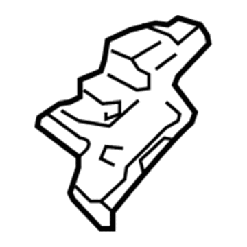 Ford GD9Z-5403452-A Upper Bracket, Passenger Side