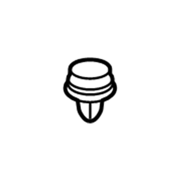 Ford -W714231-S300 Mirror Assembly Retainer Clip, Driver Side