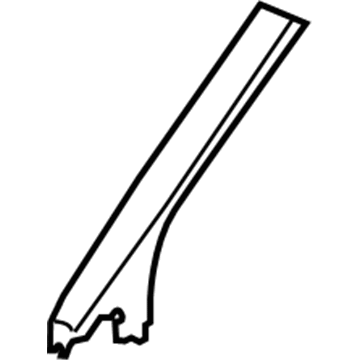 Ford CK4Z-6103598-AC Windshield Pillar Trim, Passenger Side