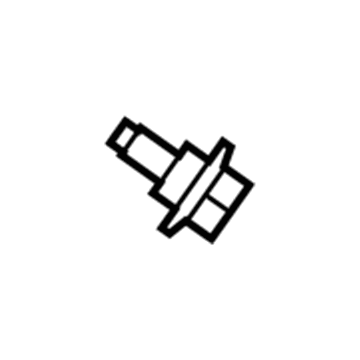 Ford -W716247-S303 Handle Bolt, Front Passenger Side